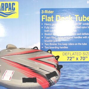 Marpac 3-Rider Flat Deck Tube