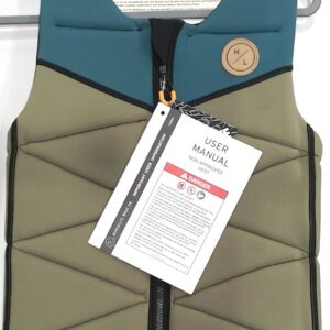 Hyperlite Riot Competition Wake Vest - Olive/E