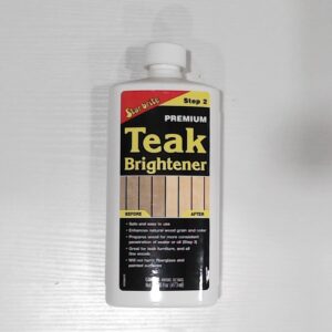 Star brite Premium Gold Teak Oil - Step 3