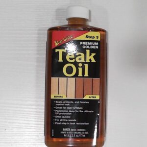Star brite Teak Brightener - Step 3
