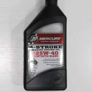 Mecury 25W-40 4-Stroke Synthetic Oil
