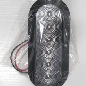 TecNiq Clear Oval Tail Light