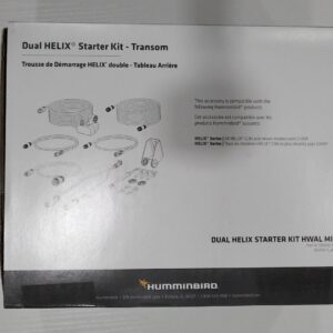 Humminbird Dual Helix Starter Kit - Transom