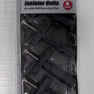 Trac Isolator Bolts - 4 Pack