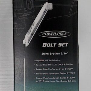 Power-Pole Bolt Set - Stern Bracket 5/16"