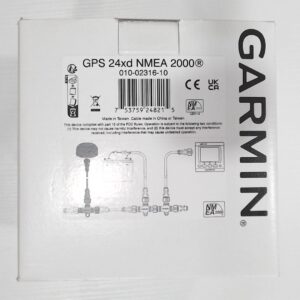 Garmin GPS 24xd Reciever and Antenna