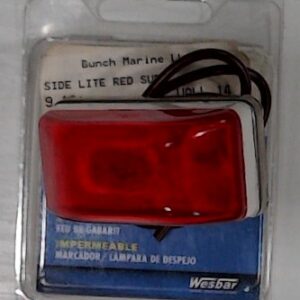 Wesbar Waterproof Red Clearance/Marker Light