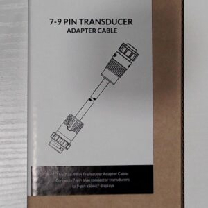 Lowrance 7-pin Transducer to 9-pin Sonar Adapter