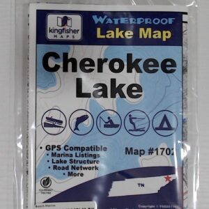 Kingfisher Maps Waterproof Lake Map – Cherokee Lake
