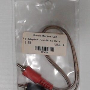 Y adapter Female to Male
