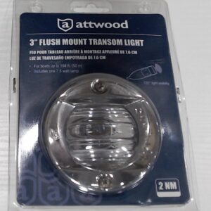 Attwood 3" Flush Mount Transom Light