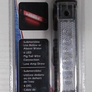 Boater Sports 4” L.E.D. Slim Line Light - Red
