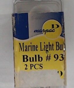 Marpac Single Contact Bayonet Base Bulbs - Size 93