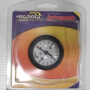 Marpac Domed Gauges - O/B Water Pressure Gauge Kit 30 PSI