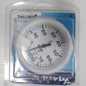 Faria Dress White Gauges - Tachometer, System Check