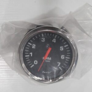 Faria Euro Black 4" Tachometer 7,000 RPM
