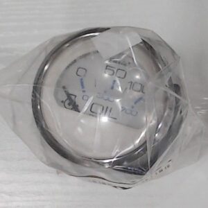 Faria Euro White Gauges - Oil Pressure Gauge 80 PSI