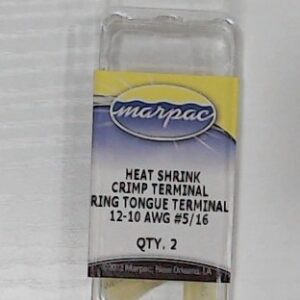 Marpac Heat Shrink Ring Tongues - 12-10 AWG #5/16