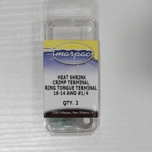 Marpac Heat Shrink Ring Tongues - 16-14 AWG #1/4