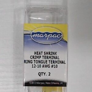 Marpac Heat Shrink Ring Tongues - 12-10 AWG #10