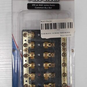 Boater Sports Fuse Block w/Dual Term Block 6Gang