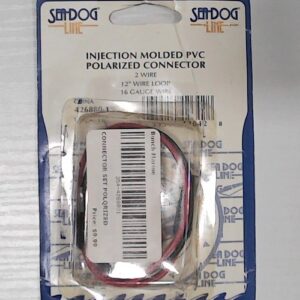 Sea-Dog 2 Wire Polarized Connector w/Leads