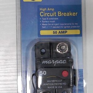 Marpac High Amp Surface Mount Circuit Breaker - 50 Amp