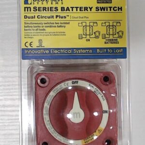 Blue Sea m-Series Mini Dual Circuit Plus Battery Switch