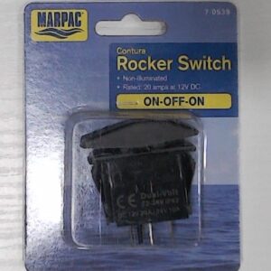 Marpac Non-Illuminated Contura Rocker Switch