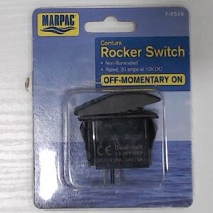 Marpac Non-Illuminated Contura Rocker Switch