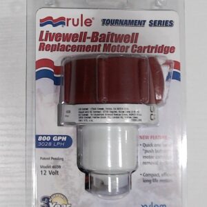 Rule Replacement Motor Cartidge for Livewell Pump - 800 GPH