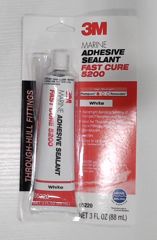 3M Marine Adhesive/Sealant Fast Cure 5200 - White