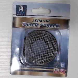 Th Marine Aerator Stainless Steel Wire Mesh Strainer - 3/4” 14 Thread