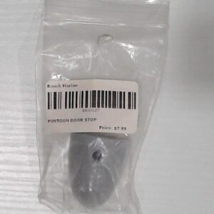 Th Marine Anti-Rattle Pontoon Gate Door Stop with Ribs for 1-1/4” Tubing - Left Hinge