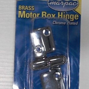 Marpac Chrome Plated Brass Motor Box Hinge
