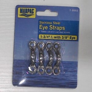 Marpac Stainless Steel Eye Straps