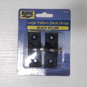 Marpac Black Nylon Deck Hinges