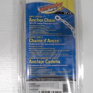 Marpac White Vinyl Coated Anchor Chain