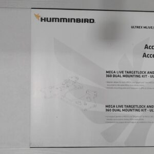 Humminbird Mega Live TargetLock and Mega 360 Dual Mount - Ultrex